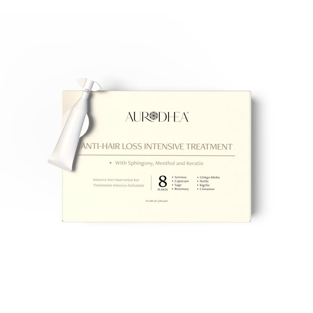 FIALE ANTICADUTA - AZIONE D'URTO 3 ml | Arricchite con Sphingony, Mentolo e Cheratina - 10 fiale da 3 ml cad.