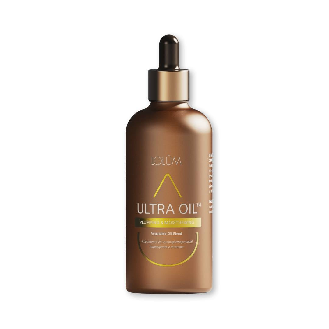 ULTRA OIL™ – Blend di Oli Vegetali dall’azione antiossidante e illuminante 50 ml | Arricchito con Acido Ialuronico LO009